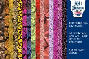 Download Crystal Gem Photoshop ASL Layer Styles - Layer styles Collection