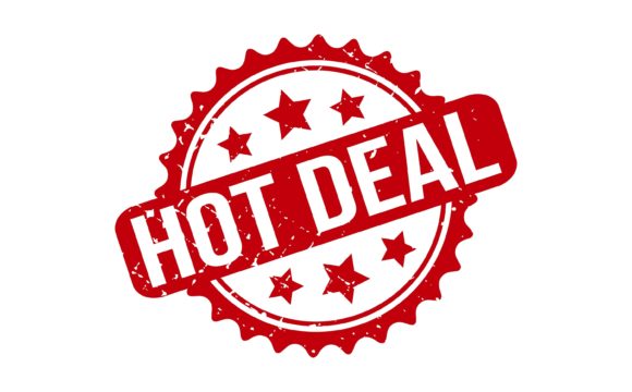 Download Hot Deal Round Rubber Stamp - Deal Collection