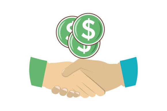 Download Dollar Handshake Deal - Deal Collection