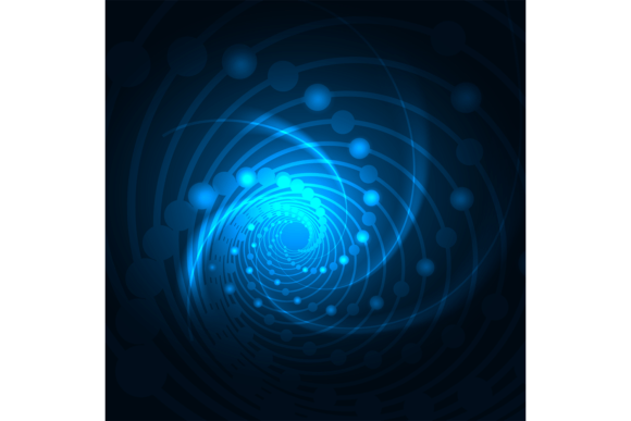 Download Light Vortex. Blue Neon Tunnel Glow Effe - Neon tunnel Collection