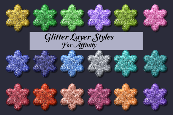 Download Glitter Layer Styles for Affinity - Layer styles Collection