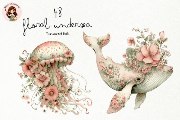 Download Watercolor Floral Undersea PNG Clipart - Watercolor Collection